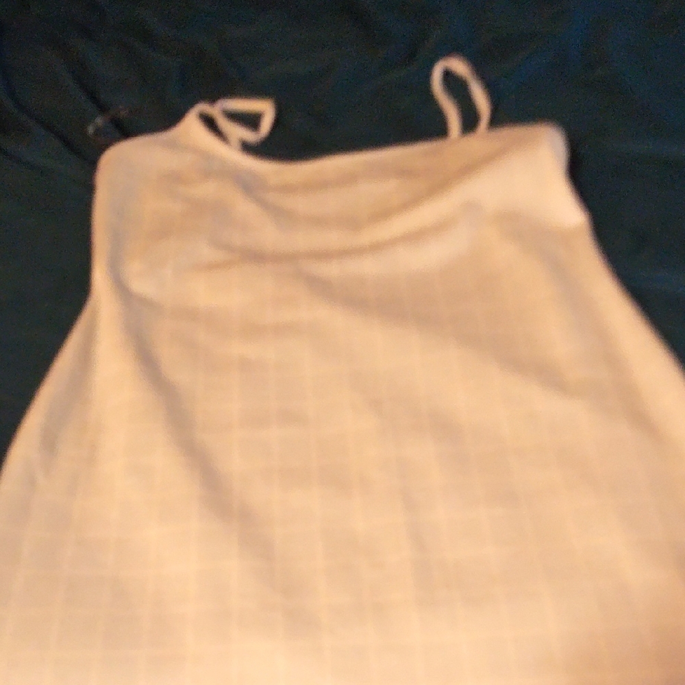 White Sleeveless Top